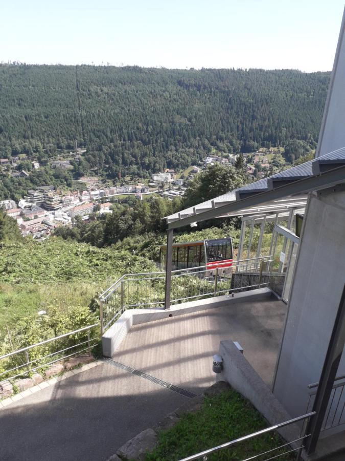 Ferienwohnung in ruhiger Waldrandlage Bad Wildbad Exterior foto